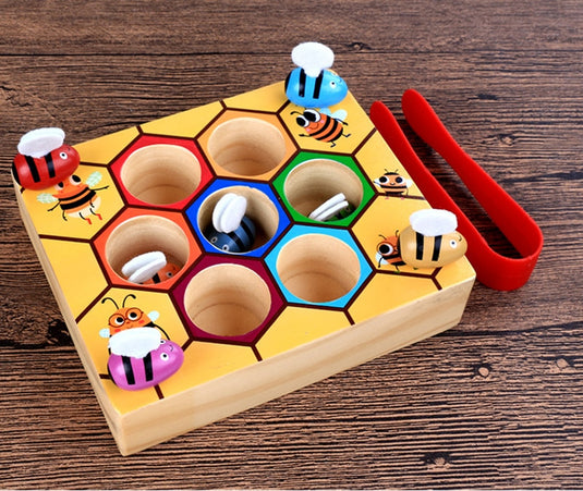 Buy Montessori Industrious Little Bees: Beehive Board Game for Kids"