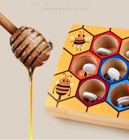 Buy Montessori Industrious Little Bees: Beehive Board Game for Kids"
