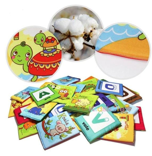 Baby Early Learning Toys Montessori Soft Cards